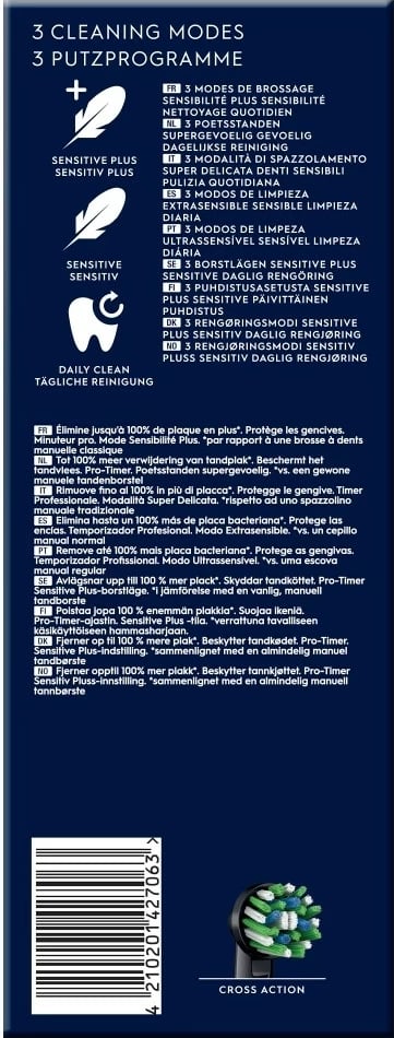 Furçë dhëmbësh Oral-B Vitality Pro D103, e zezë