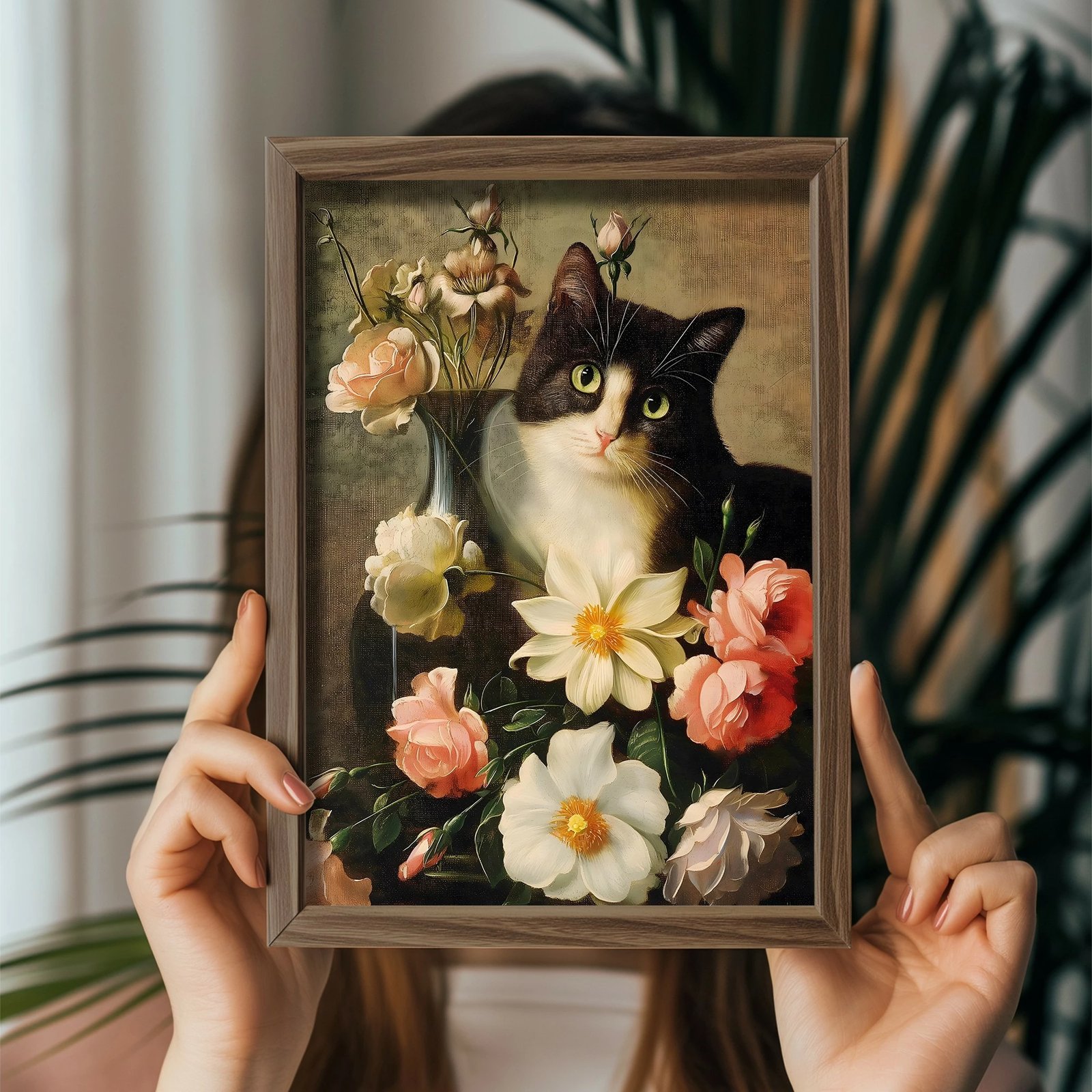 Pikturë dekorative me kornizë MDF, Wallity, GE064-L