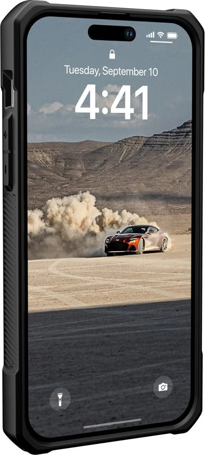Mbështjellës Urban Armor Gear Monarch për celular, 6.7", i zi