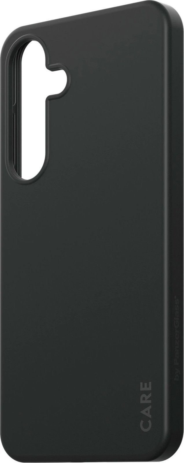 Mbështjellës PanzerGlass CARE për Samsung Galaxy S25 Plus, silikon, i zi
