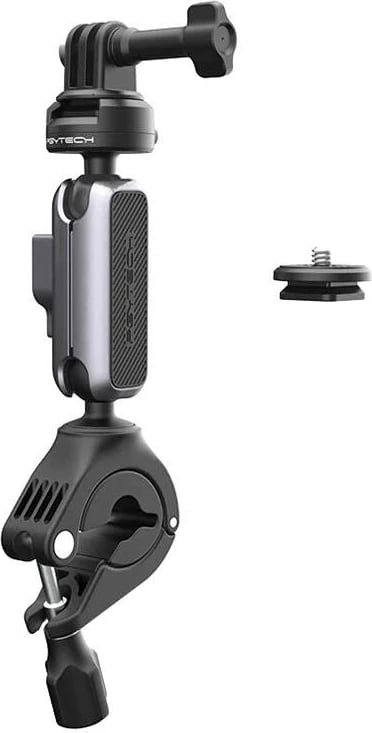 mbajtës timoni për kamera aksion, PGYTECH P-GM-222, përshtatshmëri Ø 8–35 mm, aliazh alumini, set aksesorësh