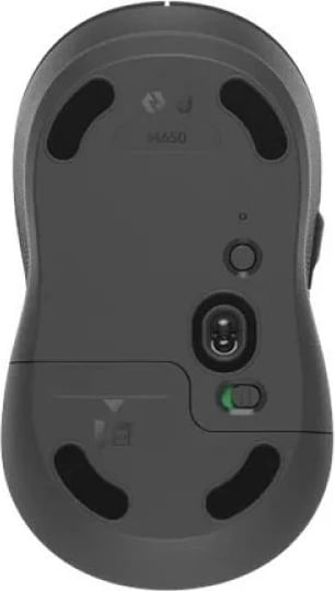 Maus Logitech Signature M650 Large 910-006236 wireless Bluetooth me butona anësorë, gri