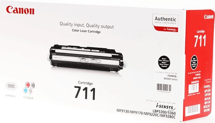 Toner, Canon, 711 / 1660B002, 6000 faqe, i zi