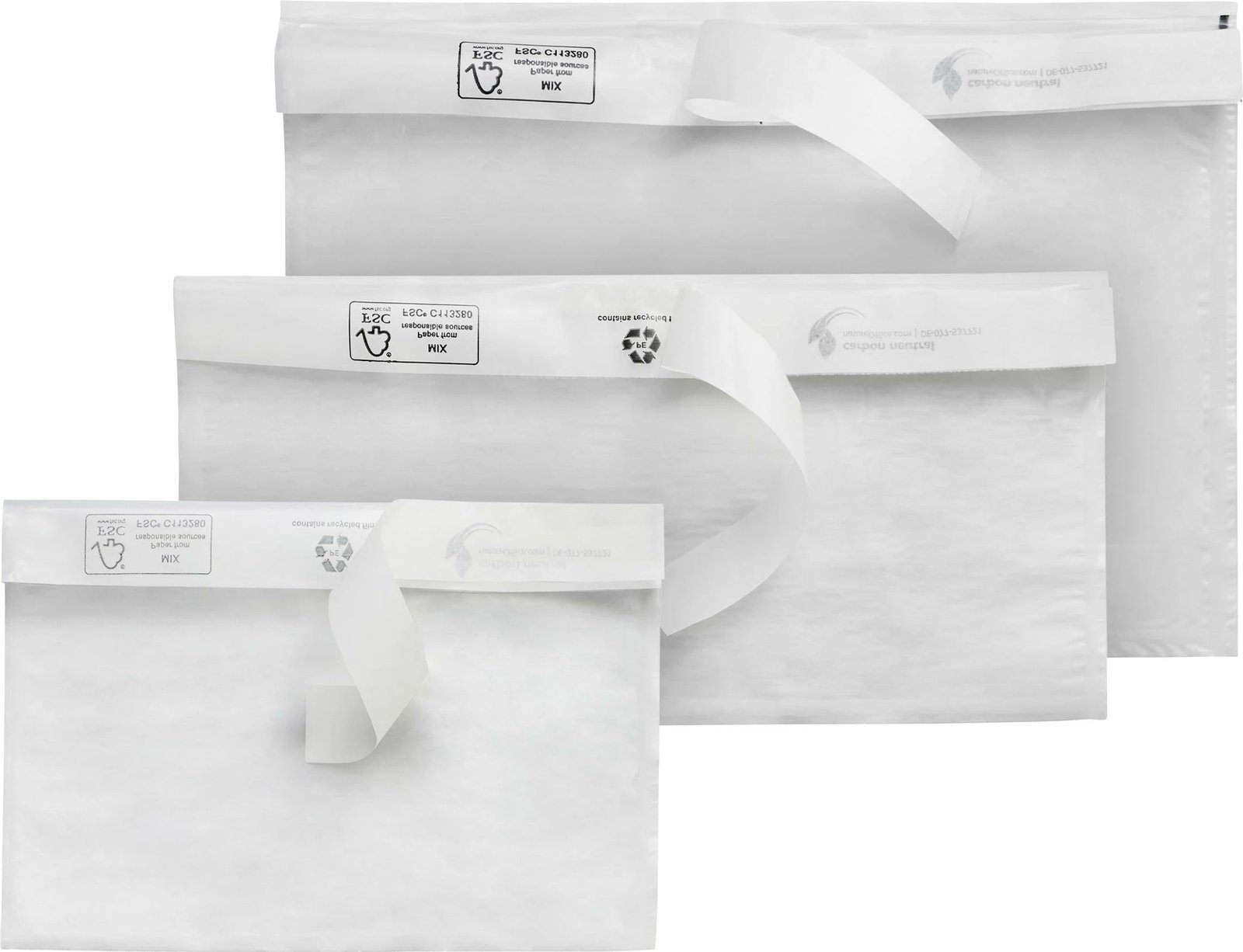 Zarf vetëngjitës për lista paketimi NEXT 1/3 A4, 1000 copë