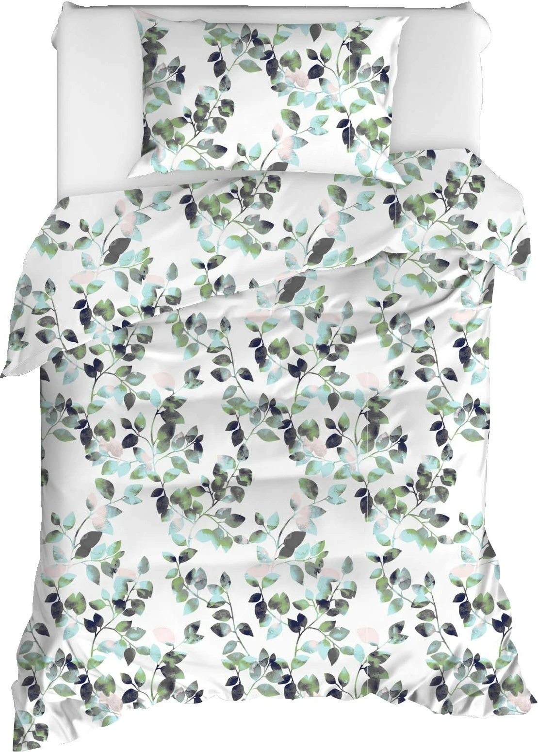 Set mbulesë jorgan XXL single, L'essentiel Sabine, ngjyrë e gjelbër, vPoly Set mbulesë jorgan XXL single, L'essentiel Sabine, ngjyrë e gjelbër, vPoly