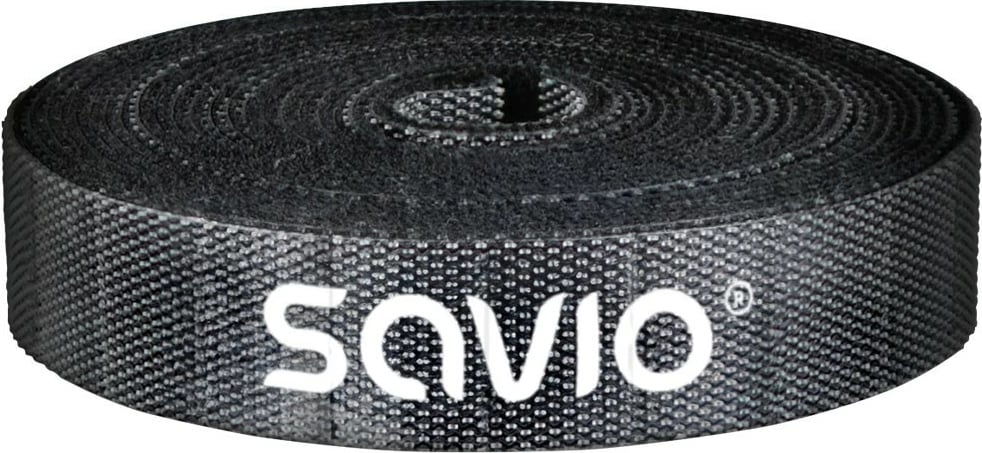 Organizues kabllosh Savio OC-05, shirit Velcro 3m, i zi