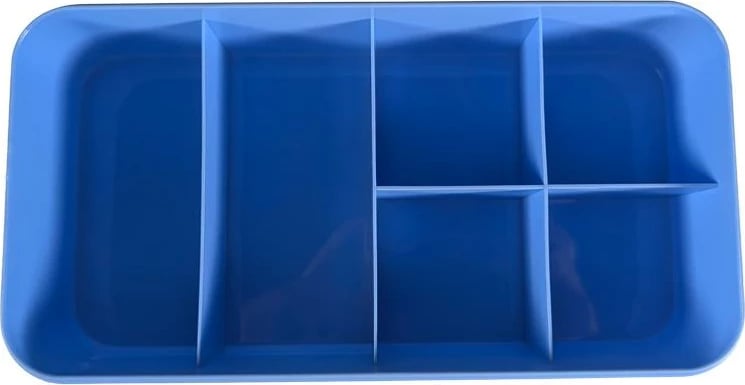 Kuti ushqimi ARK 29184-03 me gjashtë ndarje, Blu