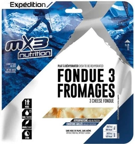 Ushqim i gatshëm MX3 Nutrition Fondue 3 djathëra, 130g