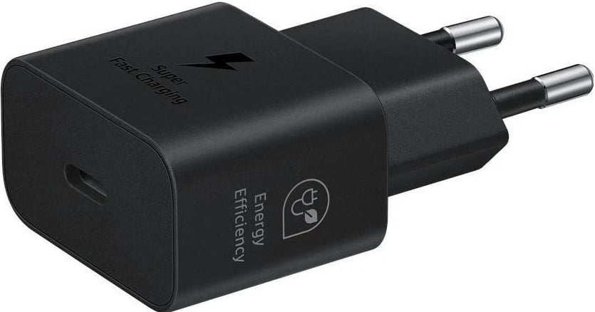 Karikuesi rrjeti Samsung 25W EP-TA2510, me ngjyrë të zezë