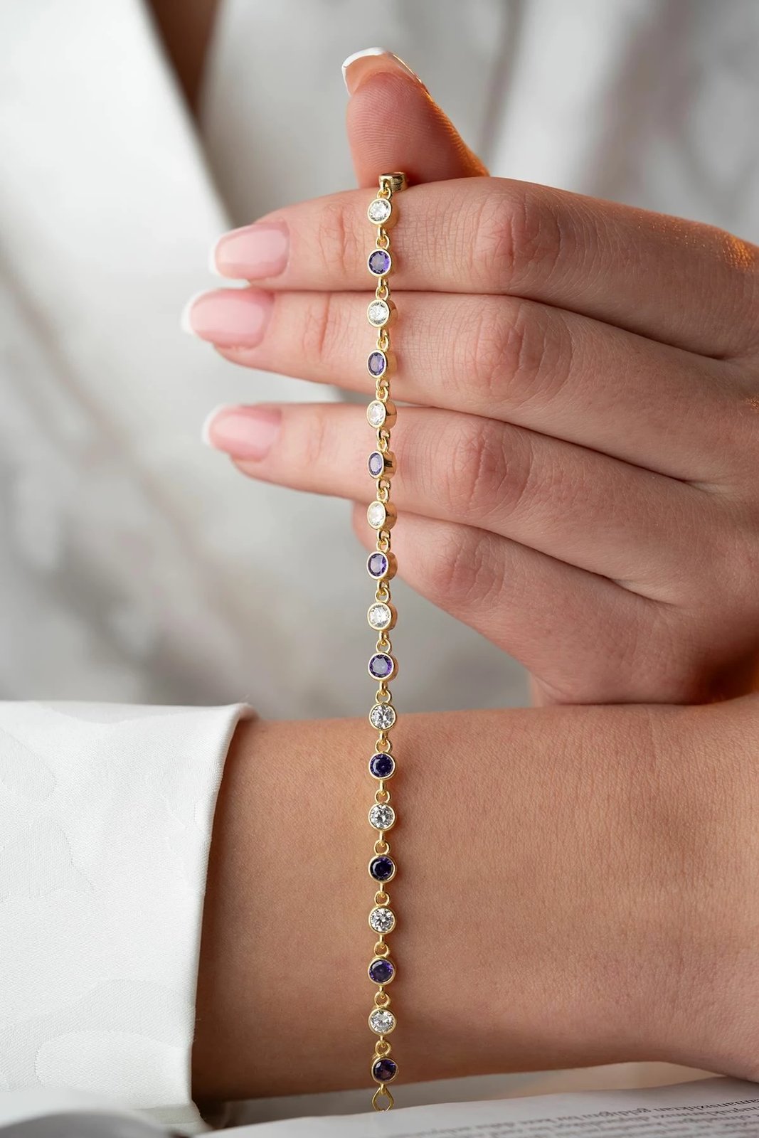 Byzylyk argjendi, ngjyrë ari e vjollcë, Jumeon, NRZ1000333