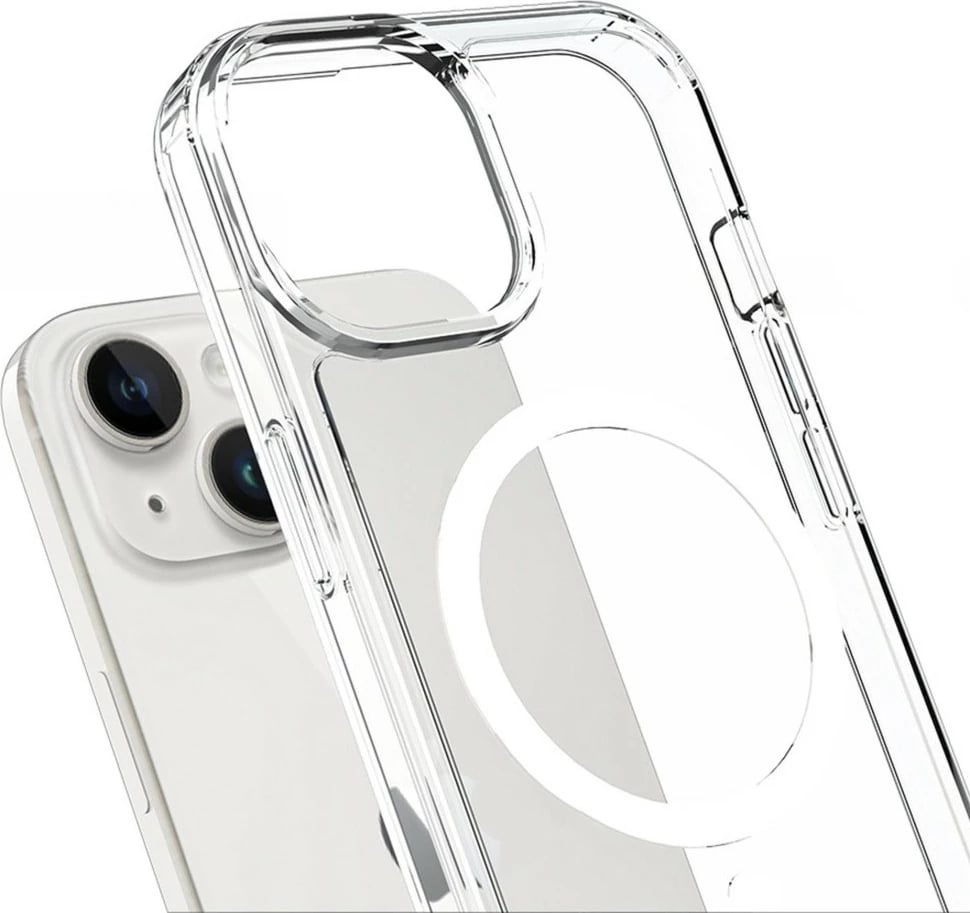 Mbështjellës 3MK Armor MagCase për Samsung Galaxy A56, MagSafe, Transparent