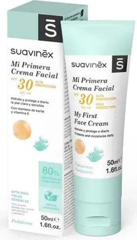 Krem fytyre për fëmijë Suavinex My First Face Cream SPF 30, 50ml