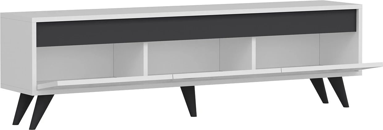 Komodë TV Hanah Home, Century, e bardhë