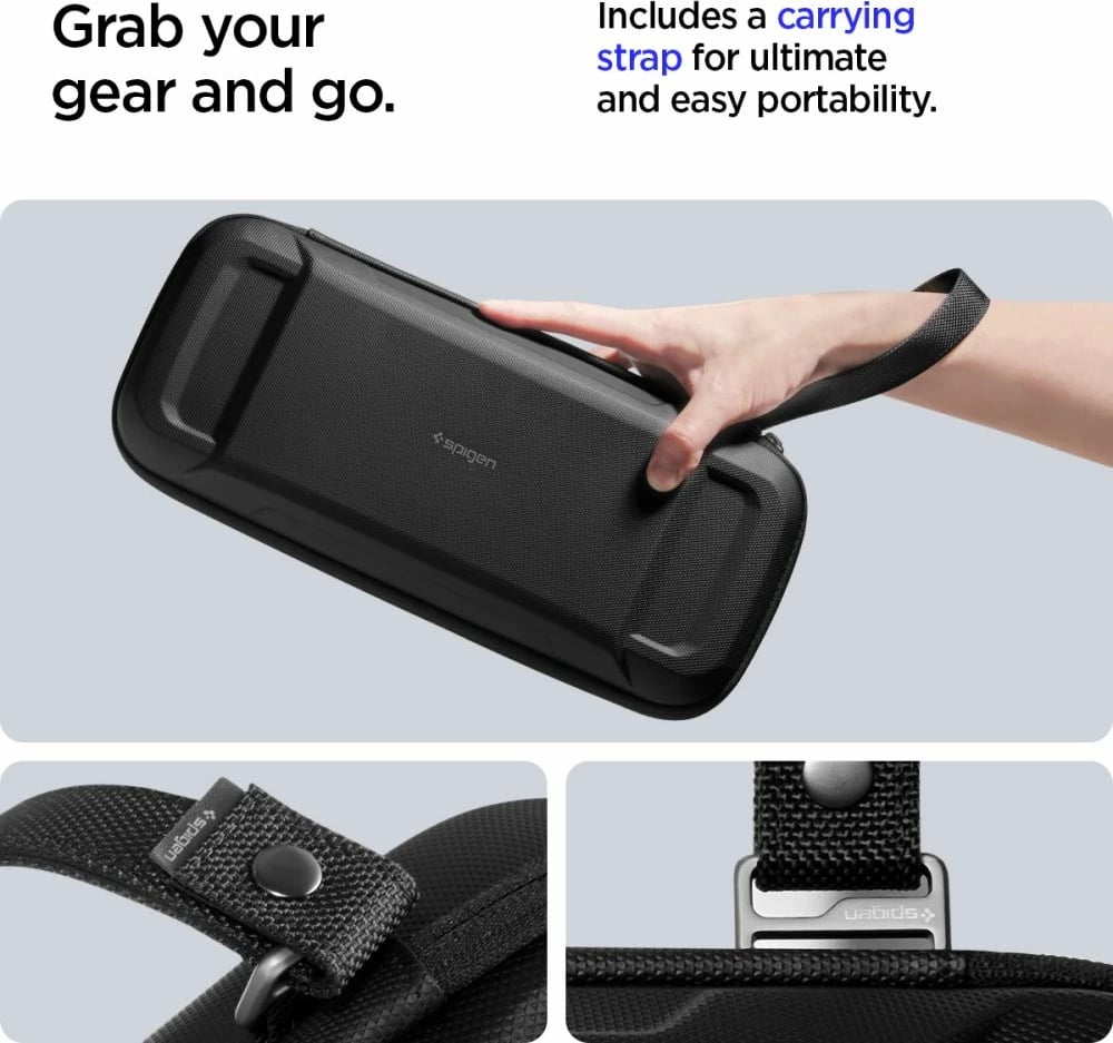 Mbështjellës Spigen Rugged Armor Pro për Sony Playstation Portal, i zi Mbështjellës Spigen Rugged Armor Pro për Sony Playstation Portal, i zi
