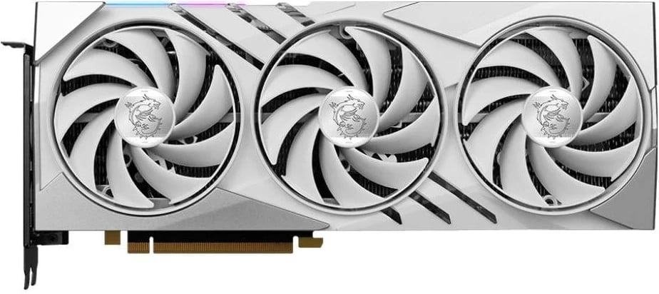Kartë Grafike MSI GeForce RTX 4070 Ti SUPER GAMING X SLIM WHITE, 16GB DLSS 3