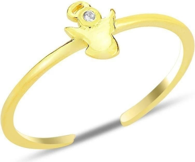 Unazë argjendi Jumeon, ngjyrë ari, SGTL12227