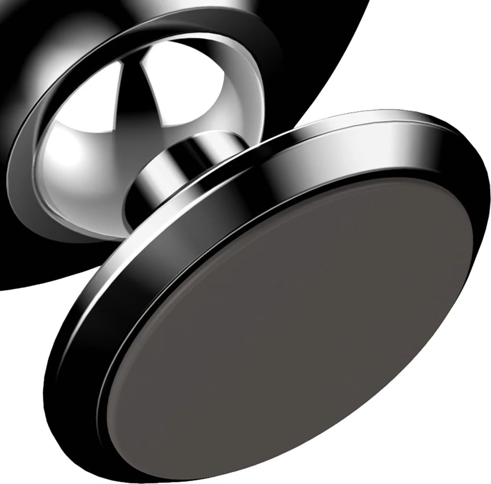 Mbajtës magnetik për makinë Baseus Small Ears SUER-B01, për panel, i zi Mbajtës magnetik për makinë Baseus Small Ears SUER-B01, për panel, i zi