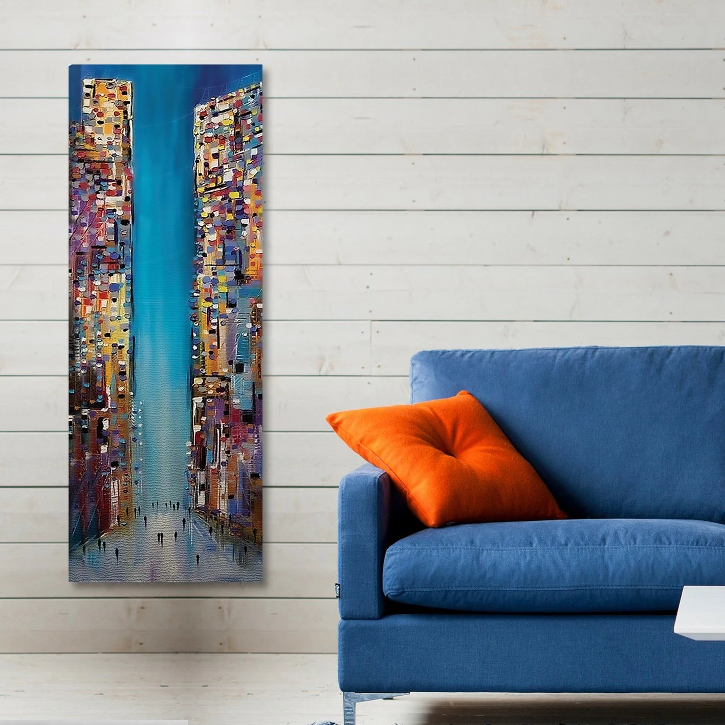 Pikturë dekorative në kanavacë, shumëngjyrëshe, Wallity KNV4440_3080, 30x80cm