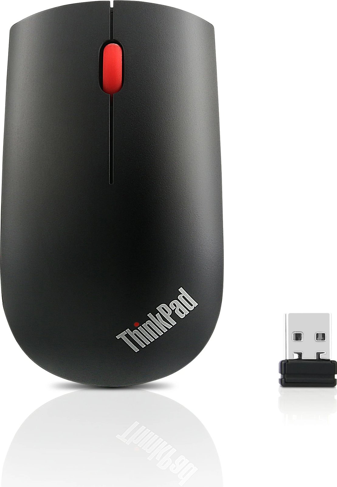 Maus Lenovo 4X30M56887, Ambidextrous, Optical, RF Wireless, 1200 DPI, Black, Red