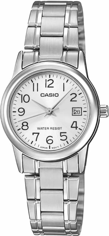 Orë dore për femra CASIO, argjend