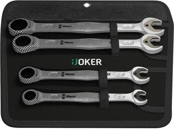 Set çelësash Wera Joker, 4 copë, Inox