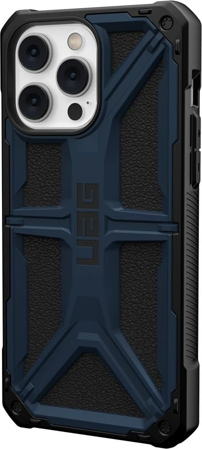 Mbështjellës Urban Armor Gear Monarch për celular, 6.7 inç, i kaltër/zi
