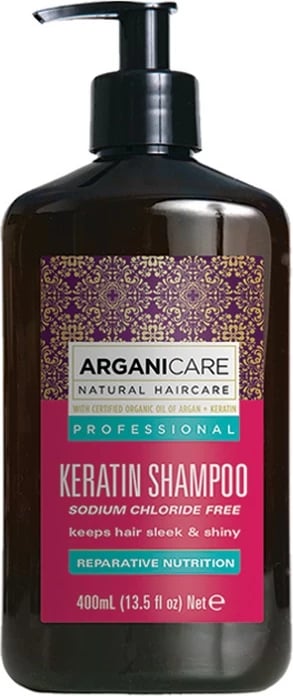 Shampon për femra Arganicare Keratin 400ml