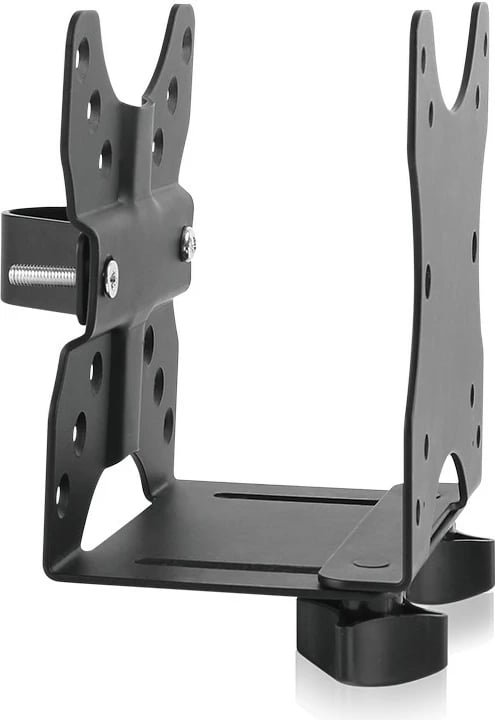 Raft për miniPC ICY BOX IB-MSA102-VM, montim në tavolinë, VESA 75x75/100x100 mm, i zi