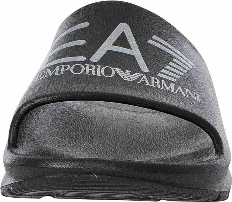 Flip-flop për meshkuj Emporio Armani, të zeza