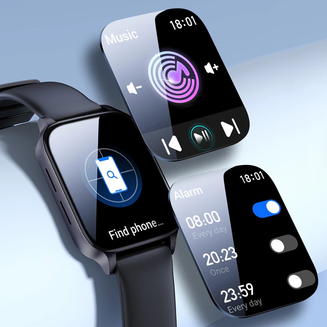 Smartwatch Joyroom Fit-Life JR-FT3 Pro, Bluetooth 5.1, 64MB, IP68, E zezë