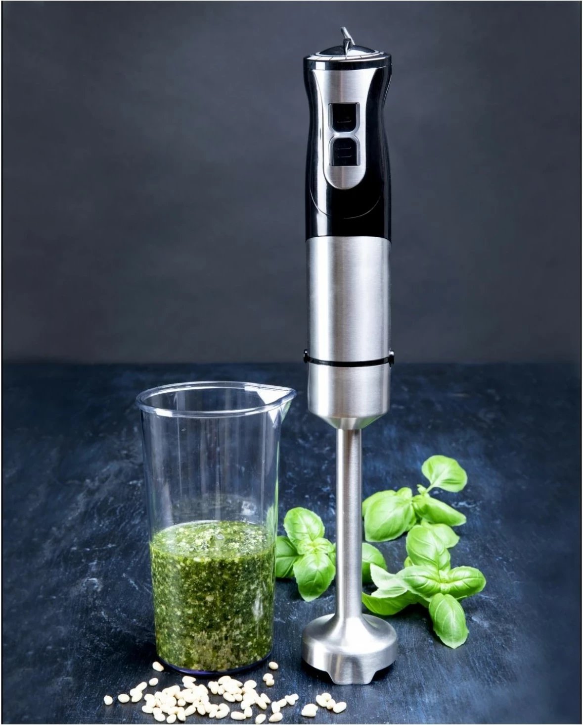 Blender dore Gastronoma 18210001, 1000W, 0.5L, i argjendtë/zi