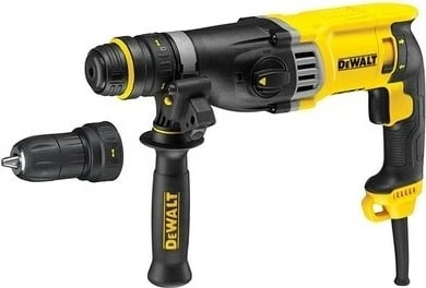 Çekiç elektrik DeWALT D25144K, SDS Plus, 900W, 2.8cm, 1450 RPM, zi/verdhë