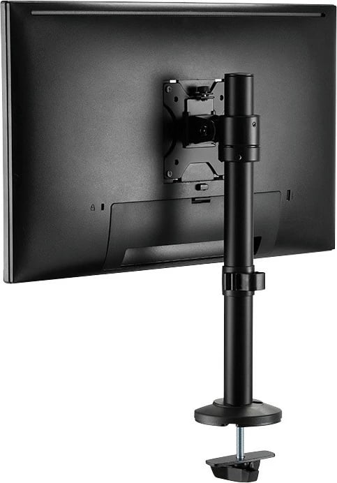 Mbajtës monitori për tavolinë, LogiLink BP0108, 17-32 inch, çelik, VESA 75x75/100x100, ngarkesë 8 kg, i zi