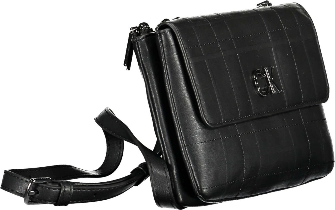 Çantë krahu për femra Calvin Klein, e zezë