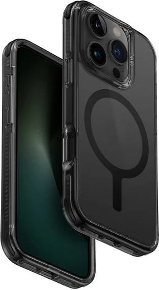 Mbështjellës UNIQ Combat MagClick Charging për iPhone 16 Pro 6.3", i zi