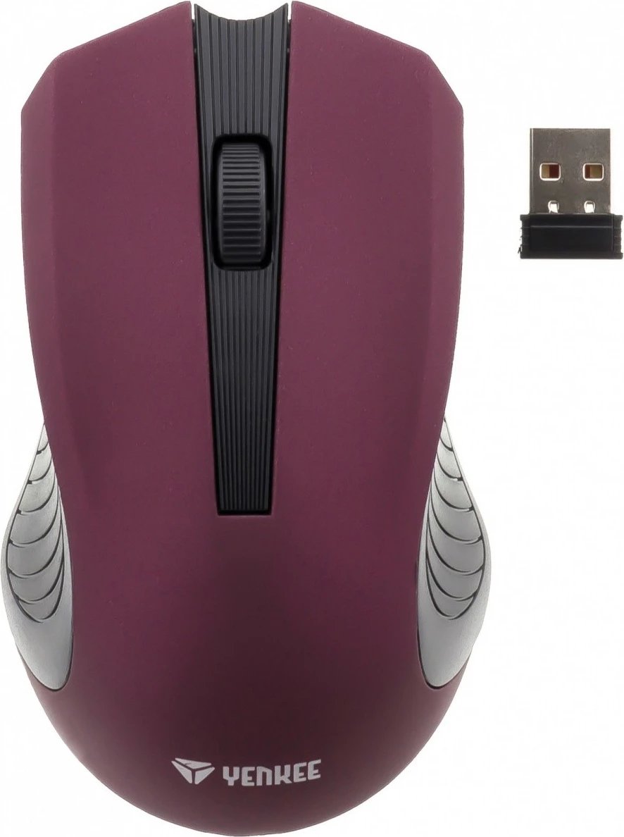 Maus wireless YENKEE Monaco YMS 2015PE, 2.4GHz, 3 butona, 1000 DPI, Violet