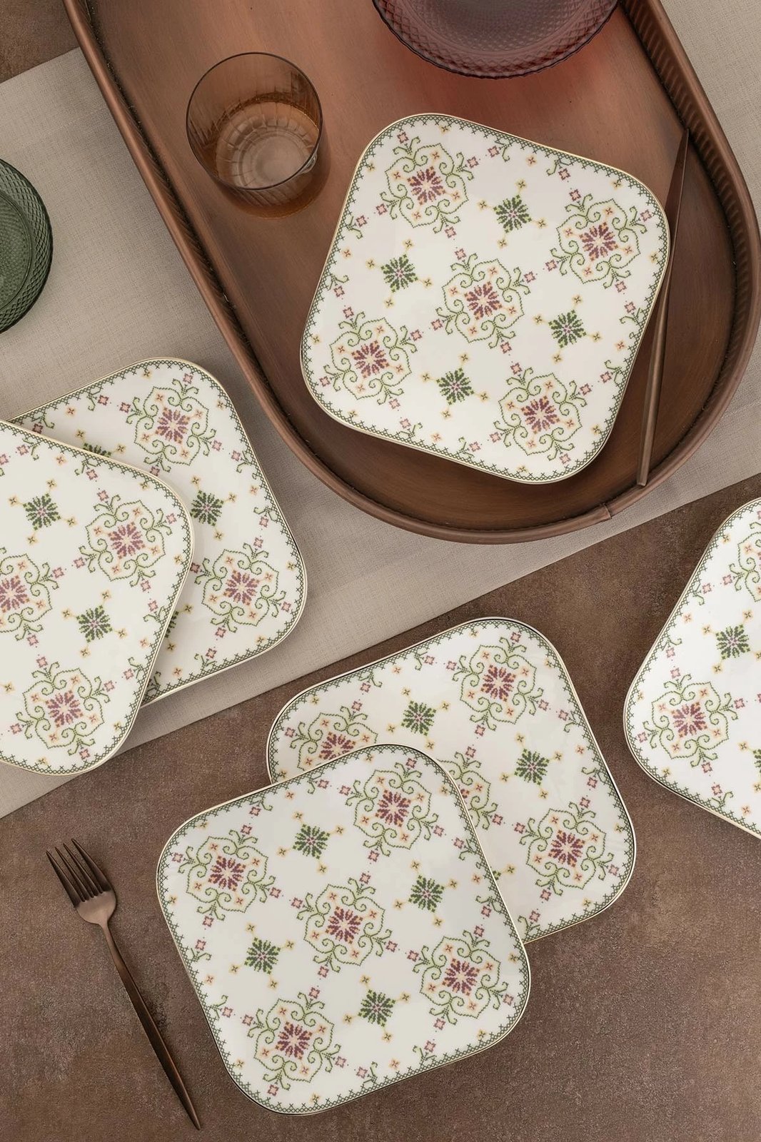 Set për shërbim ëmbëlsirash (6 copë), Hermia Concept, BNMNS20DUS612679