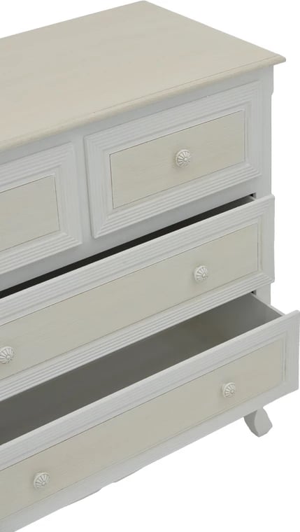 Komodinë me sirtarë Joliene, ngjyrë natyrale-antike, MDF, 80x40x80cm