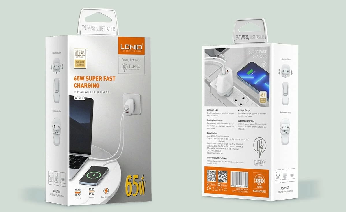 Karikues LDNIO A3511Q (Bardhë)