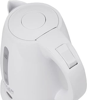 Çajnik elektrik, Adler AD 1272, 1.0 L, 1350–1600W, plastikë, i bardhë