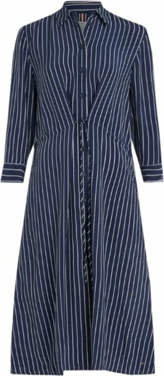 Fustan Tommy Hilfiger për femra, ngjyrë e kaltër
