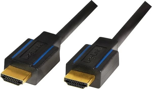 Kabllo HDMI Ultra HD LogiLink CHB006, 5m, e zezë