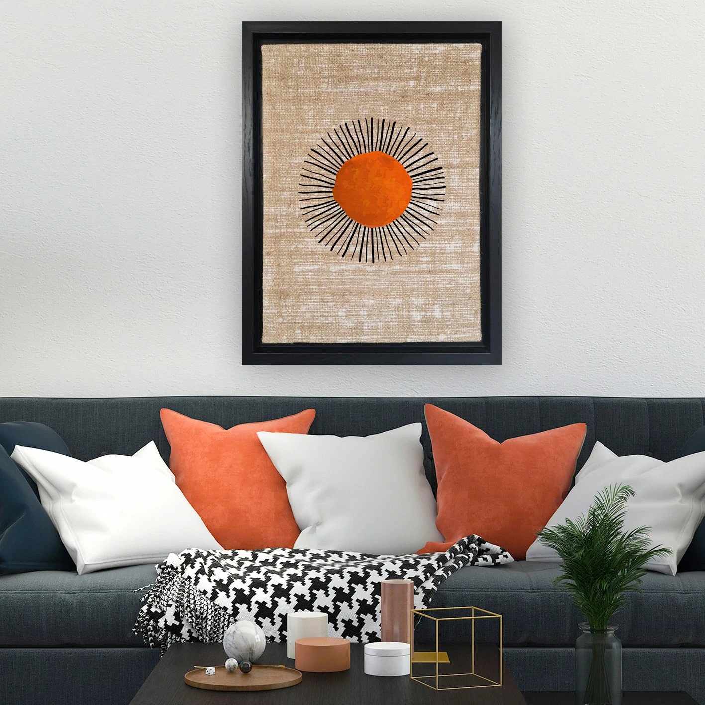 Pikturë dekorative në kanavacë, shumëngjyrëshe, Wallity, LSJ51982535170 - 4666, 46x66cm