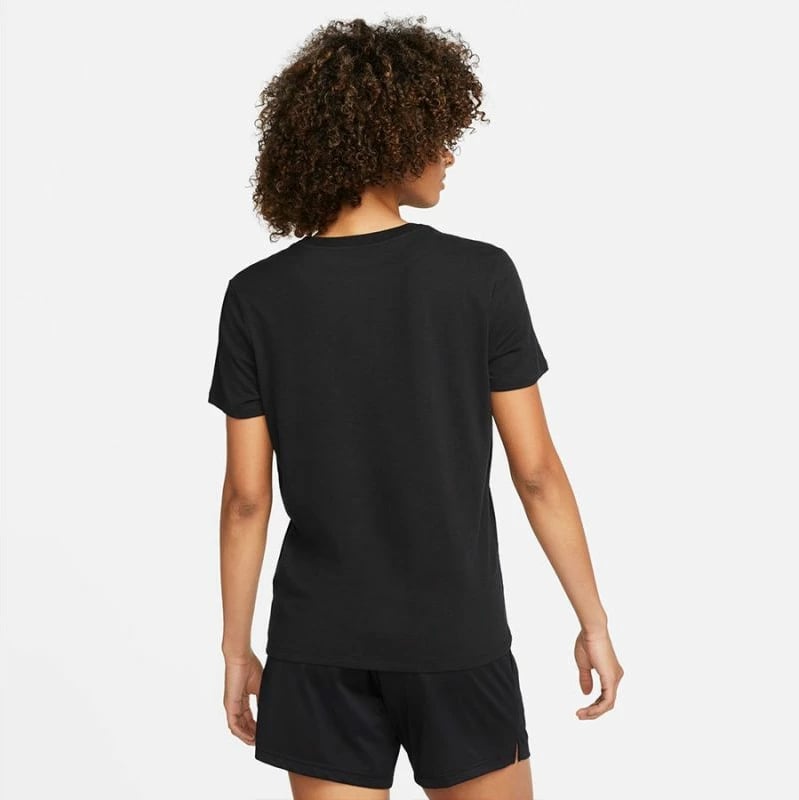 Maicë Nike për femra, e zezë