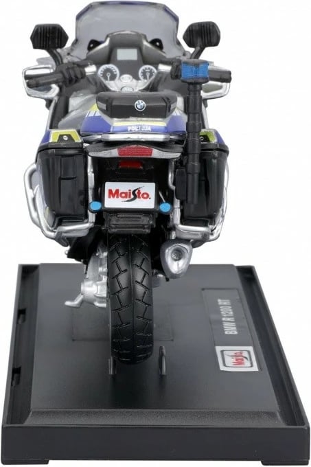 Model motoçiklete metalike Maisto Poland Police 1:18, zi/blu/argjend