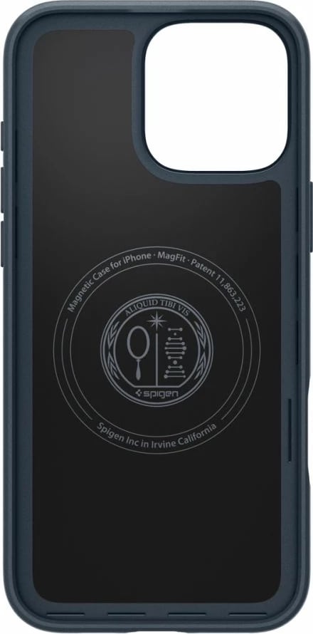 Mbështjellës Spigen Thin Fit MagSafe për iPhone 16 Pro Max, Gri e errët