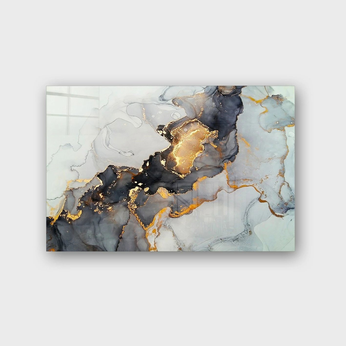 Pikturë dekorative prej xhami të temperuar, shumëngjyrëshe, CAM1471082564, 50x70cm