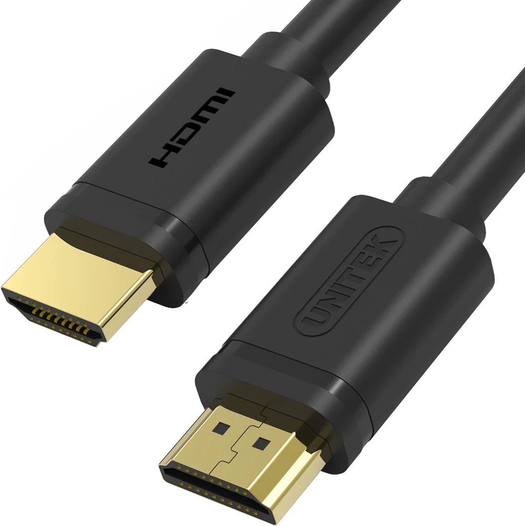 Kabllo Unitek HDMI, Y-C138M, HDMI Type-A, 2 m, e zezë
