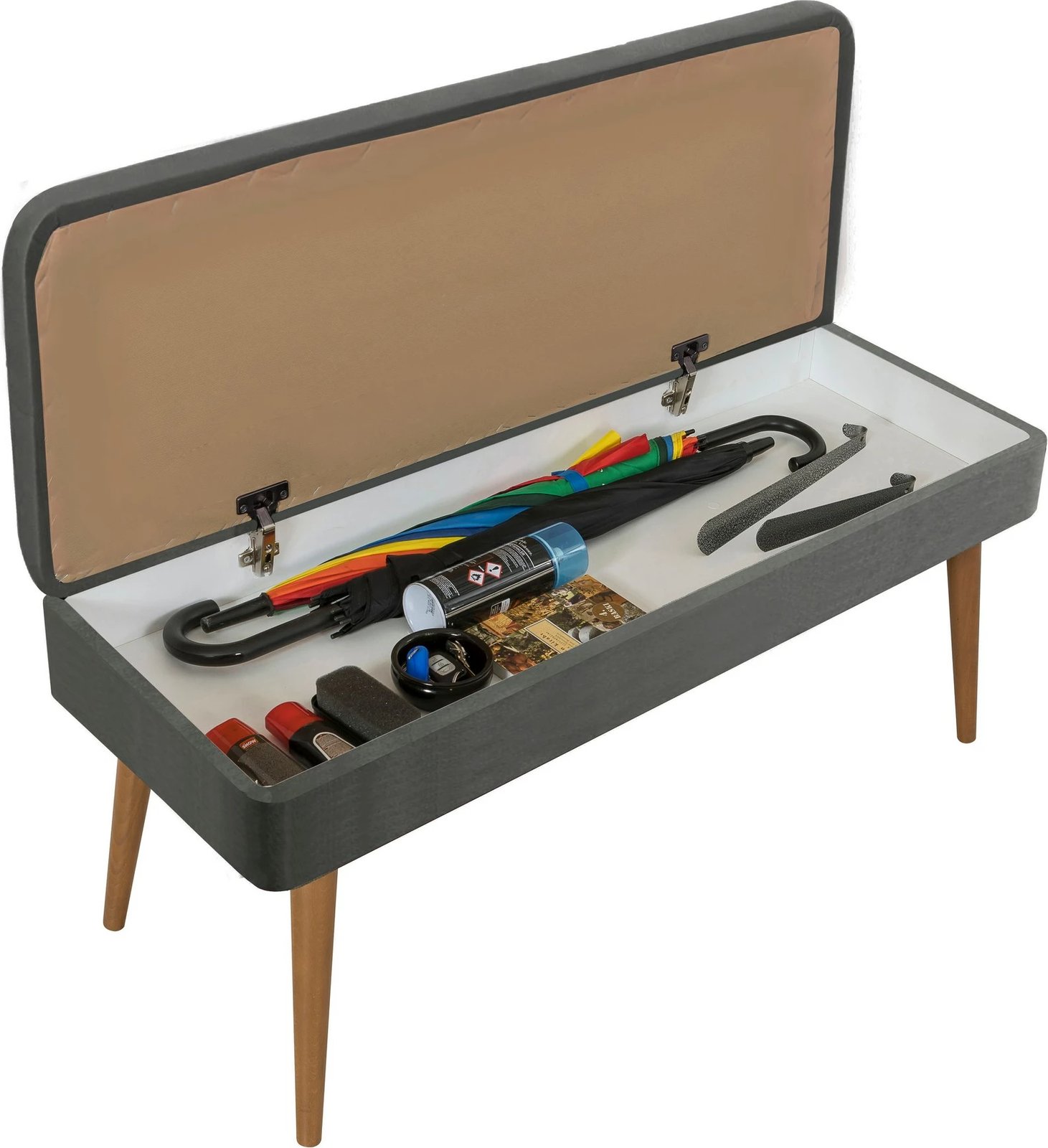 Set mobiljesh për korridor, Skye Decor, ngjyrë e bardhë dhe gri, 947-1501