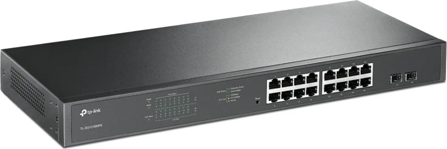 Switch TP-Link JetStream 16-Port Gigabit Easy Smart PoE/PoE+, i zi